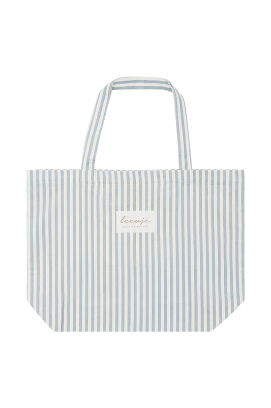 Leevje Stoffbeutel "Blue Stripes"