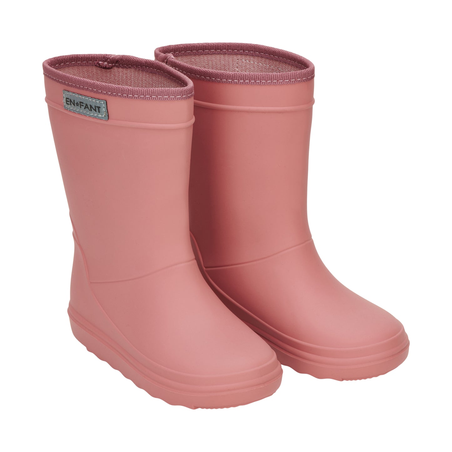 En Fant Gummistiefel