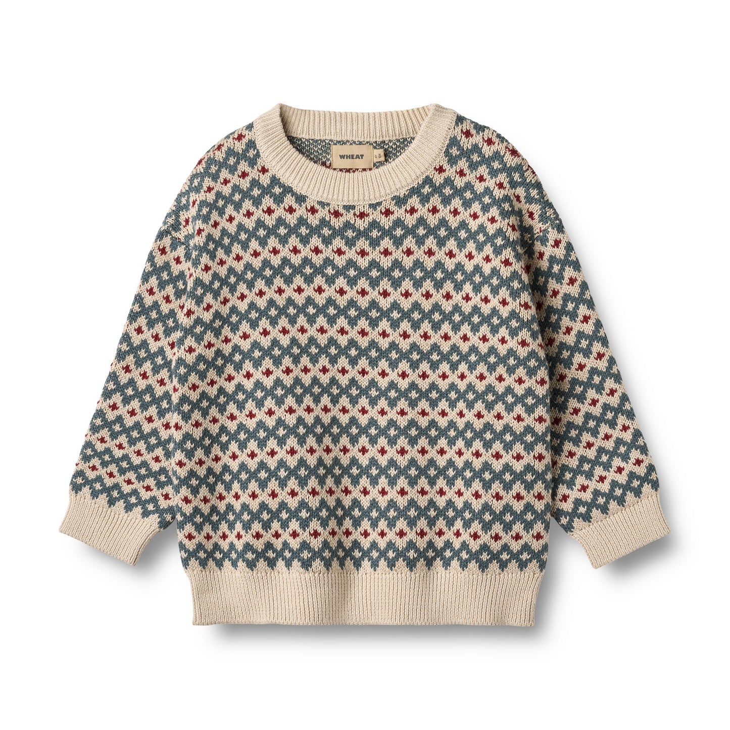 Wheat Jacquard Pullover Harlow
