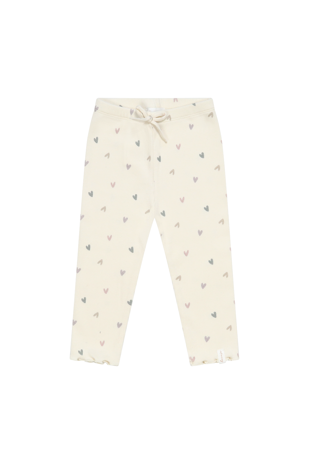 Leggings Herzprint mit Schleife