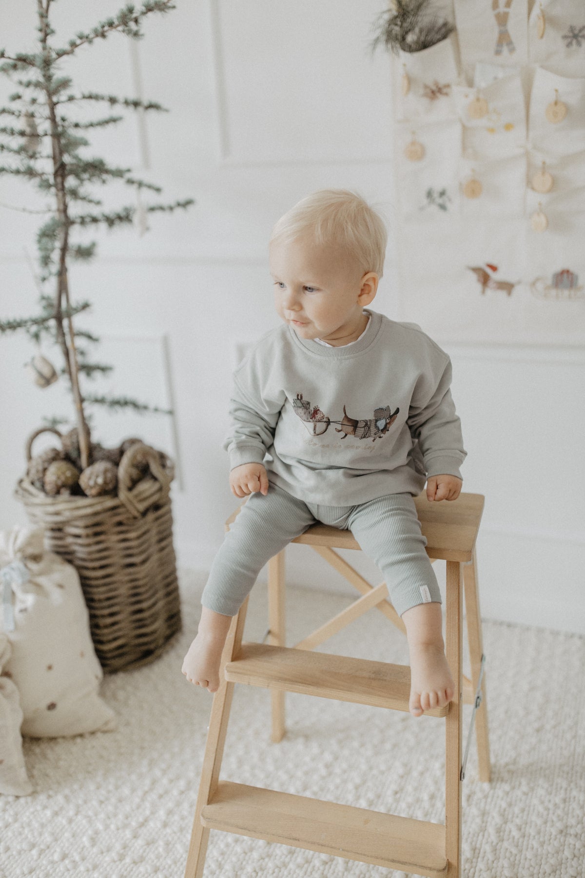 Leevje Sweatshirt Dackel - christmas is coming