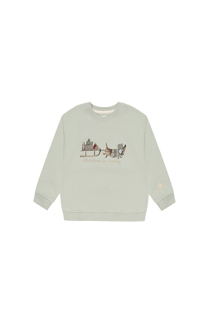 Leevje Sweatshirt Dackel - christmas is coming