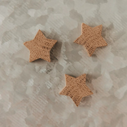 Eulenschnitt Holzmagnet "Sterne“ 3-er Set