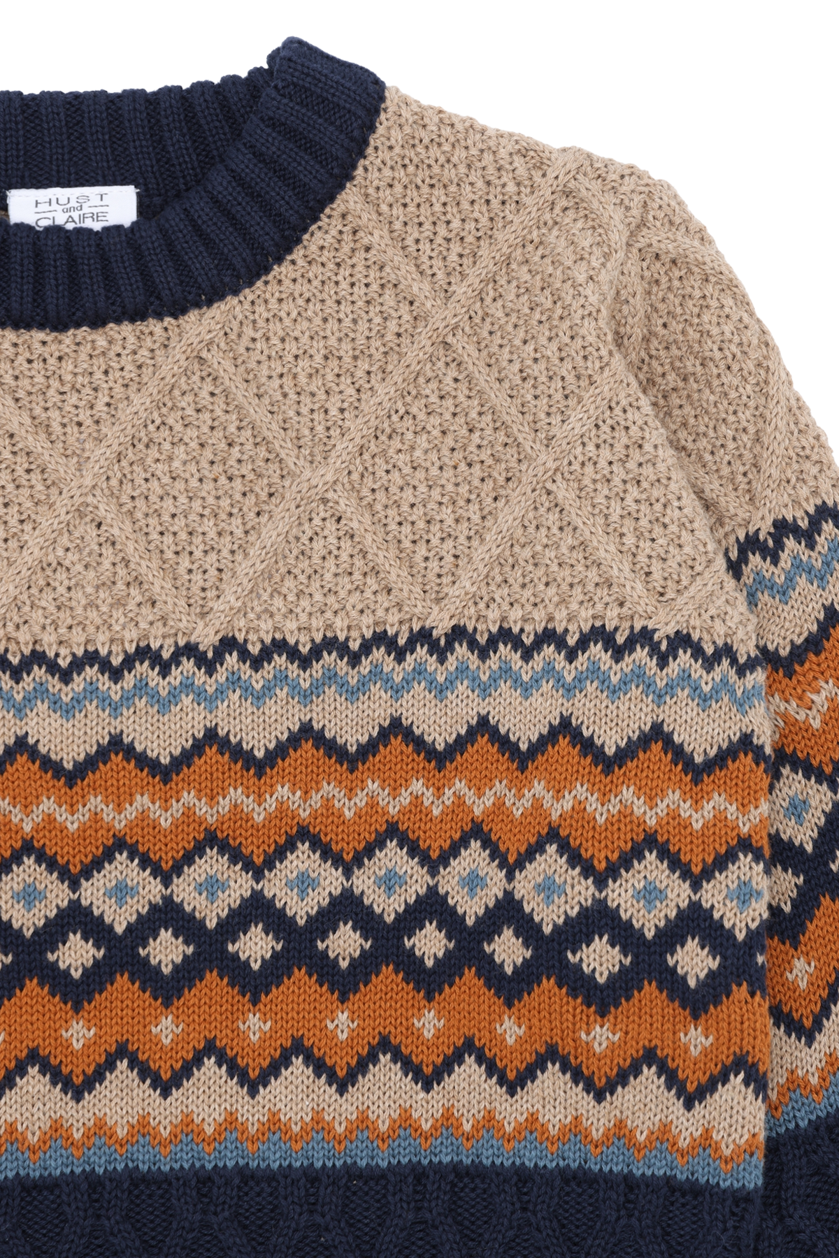 Hust and Claire Strickpullover Pelle