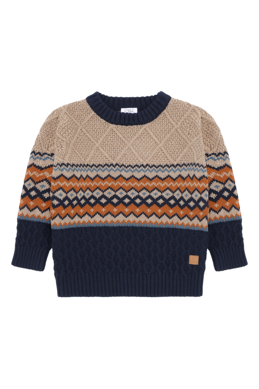 Hust and Claire Strickpullover Pelle
