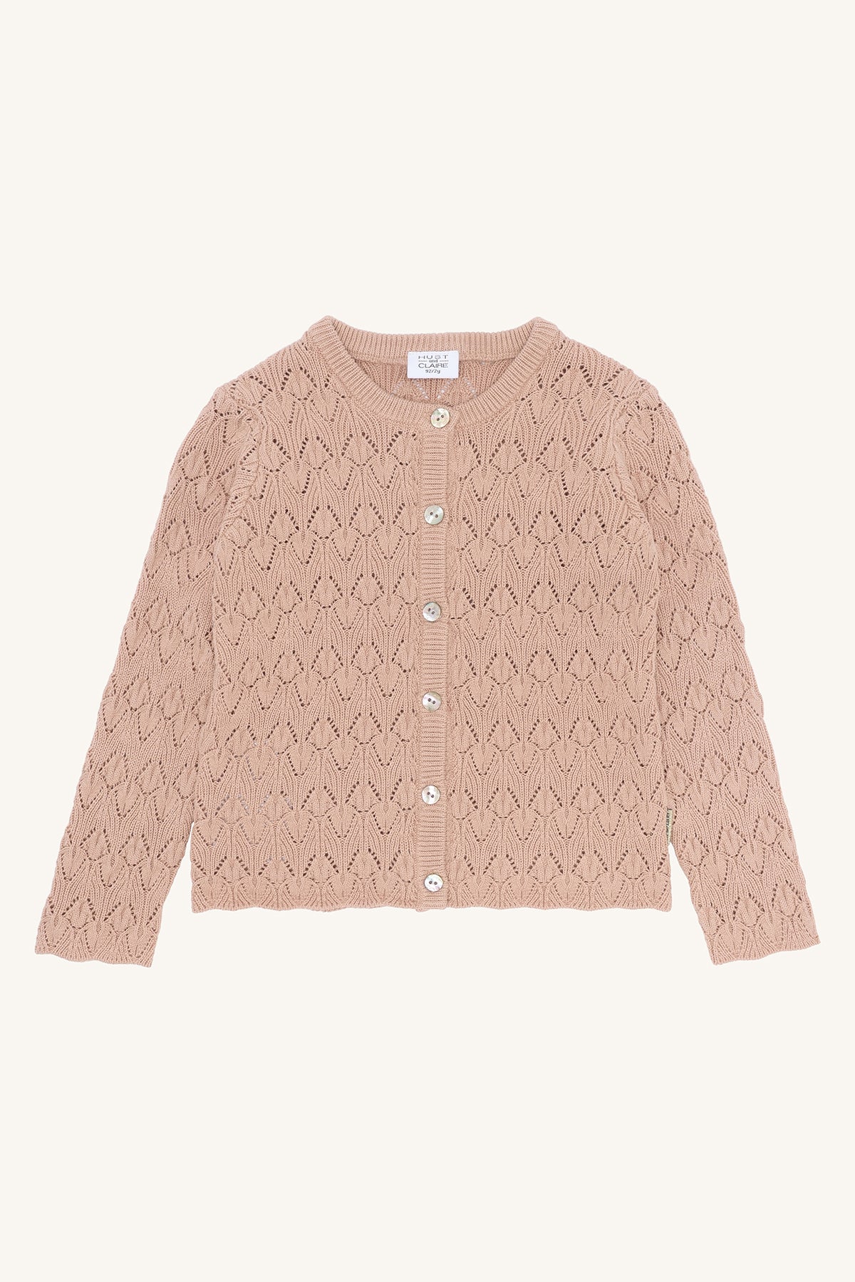 Hust & Claire Strickjacke Cilja Pointelle