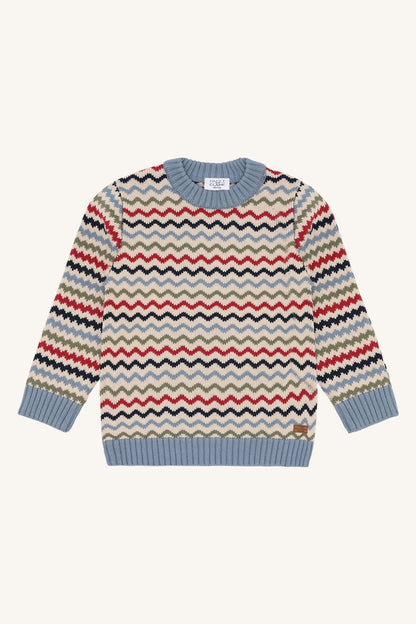 Hust & Claire Pullover Pelle Stripes