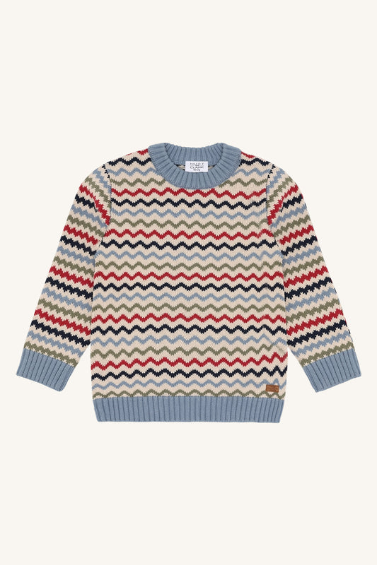 Hust & Claire Pullover Pelle Stripes