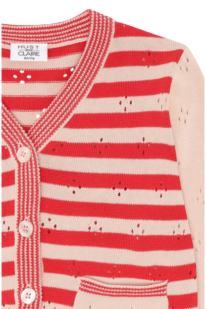 Hust & Claire Strickjacke Camilla Stripes
