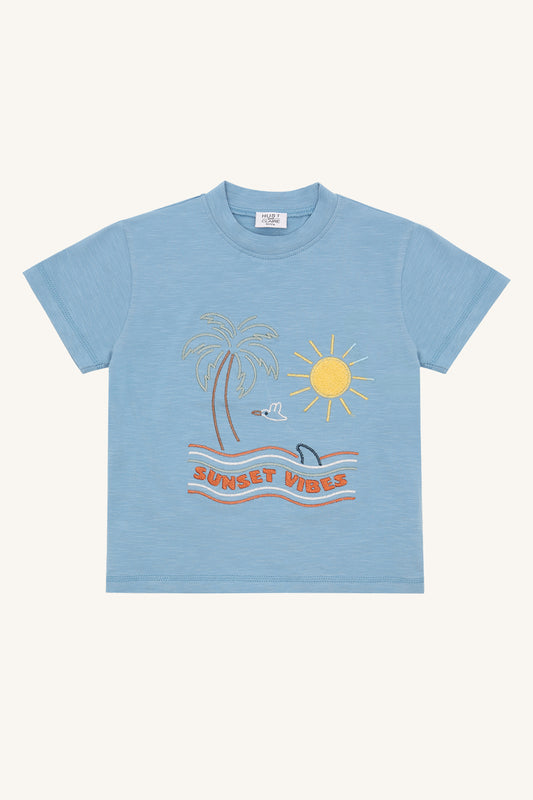 Hust & Claire T-shirt Arthur Sunset