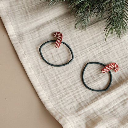 Cosy Roots Haargummis "Candy Cane" 2-er Set