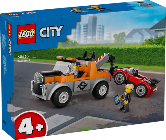 Lego City Abschleppwagen mit Sportauto