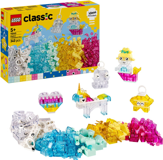 Lego Classic Zauberbox mit durchsichtigen Steinen