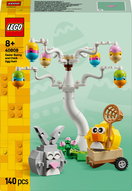 Lego Osterhase und Ostereiersuche