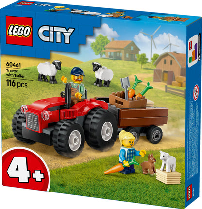 Lego City Traktor mit Anhänger