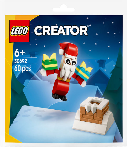 Lego Creator Der Weihnachtsmann im Schornstein