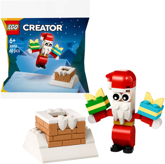 Lego Creator Der Weihnachtsmann im Schornstein