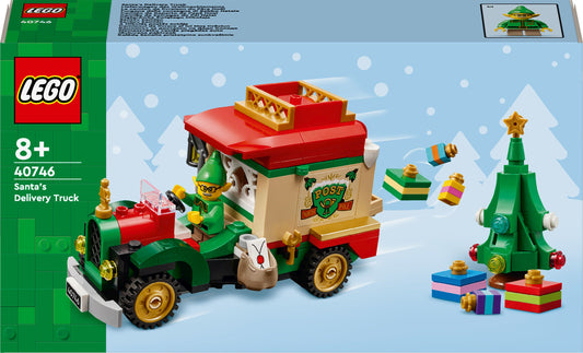 Lego Lieferwagen Weihnachtsmann