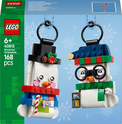 Lego Iconic Deko-Schneemänner