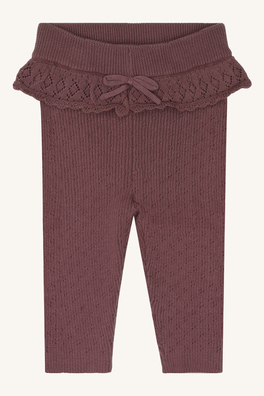 Hust & Claire Leggings Lisa knit rib