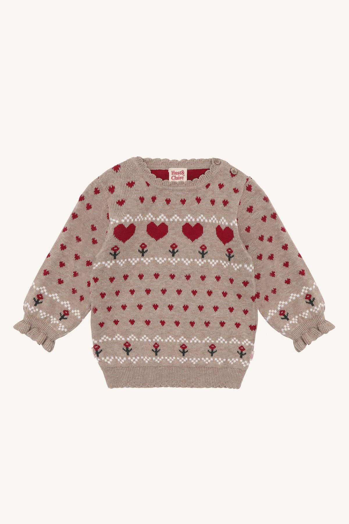 Hust & Claire Pullover Pusle xmas