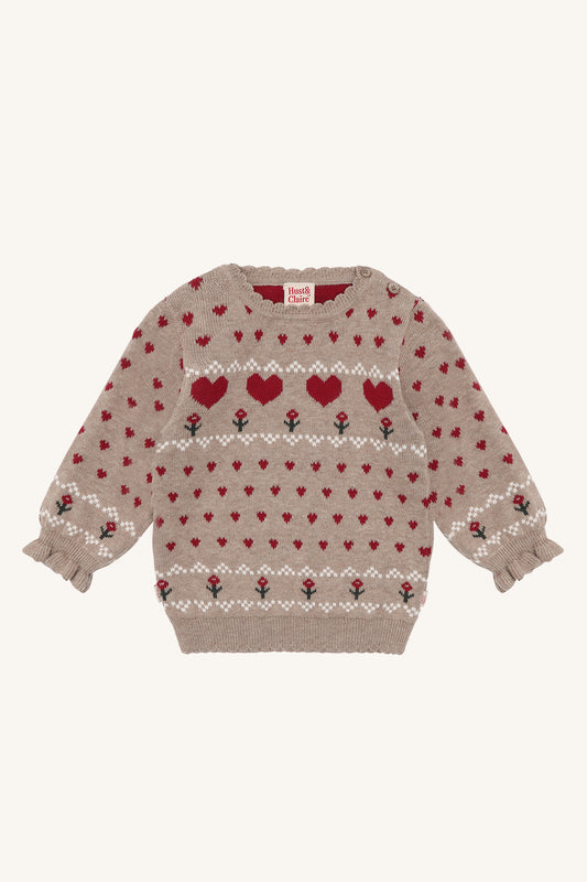 Hust & Claire Pullover Pusle xmas