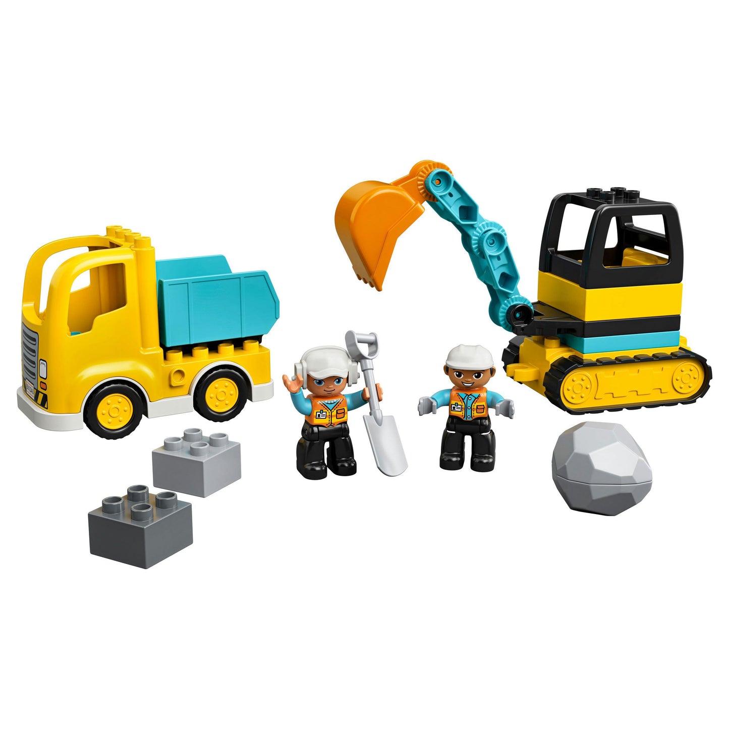 Lego Duplo Bagger und Laster
