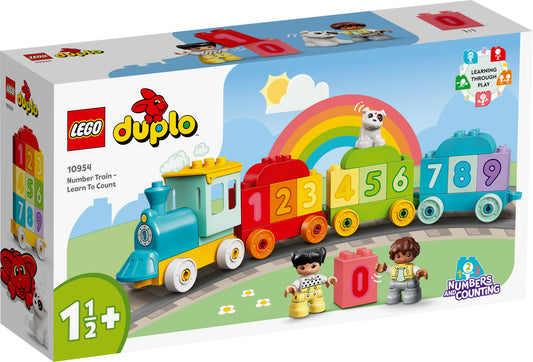 Lego Duplo Zahlenzug- Zählen lernen