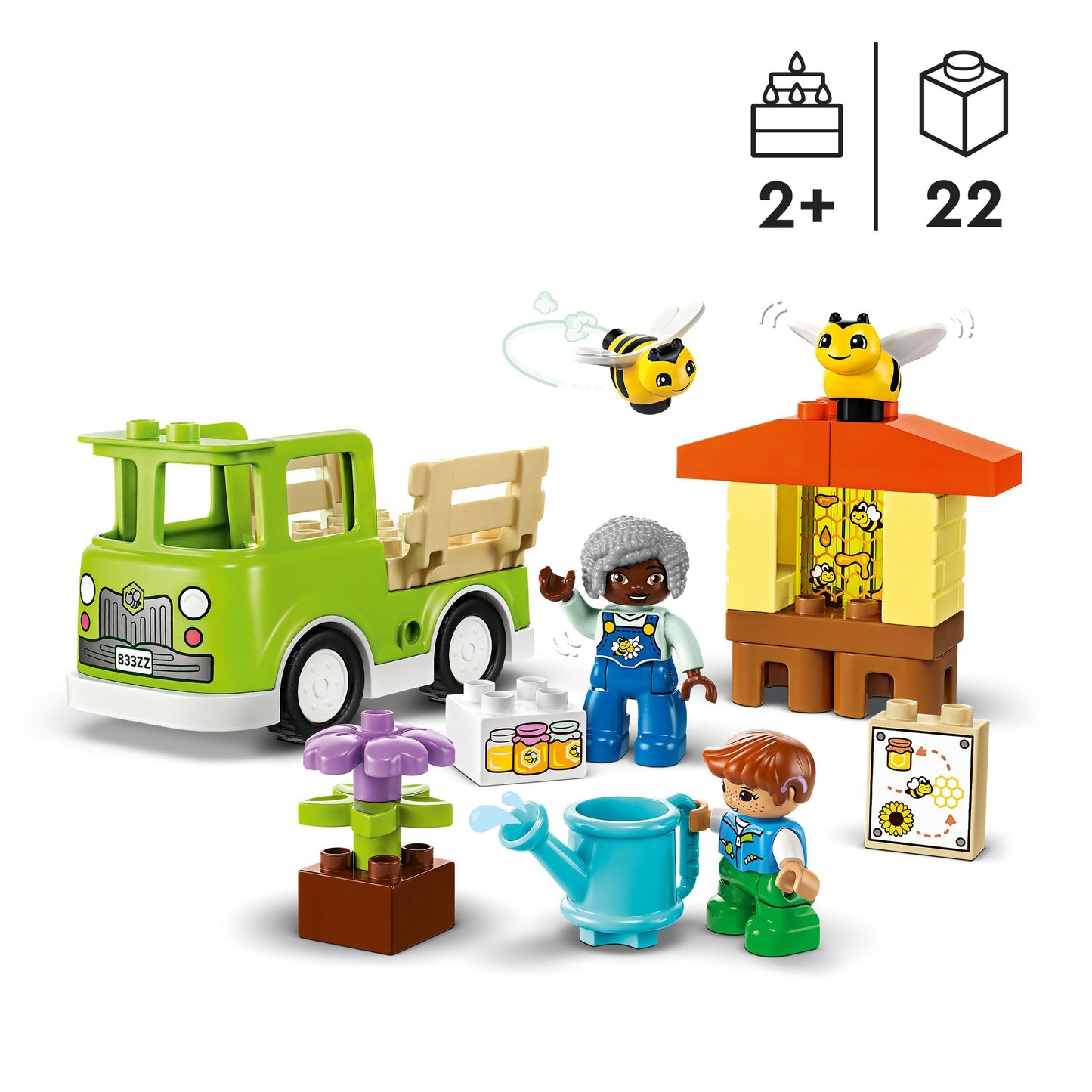 Lego Duplo Imkerei und Bienenstöcke