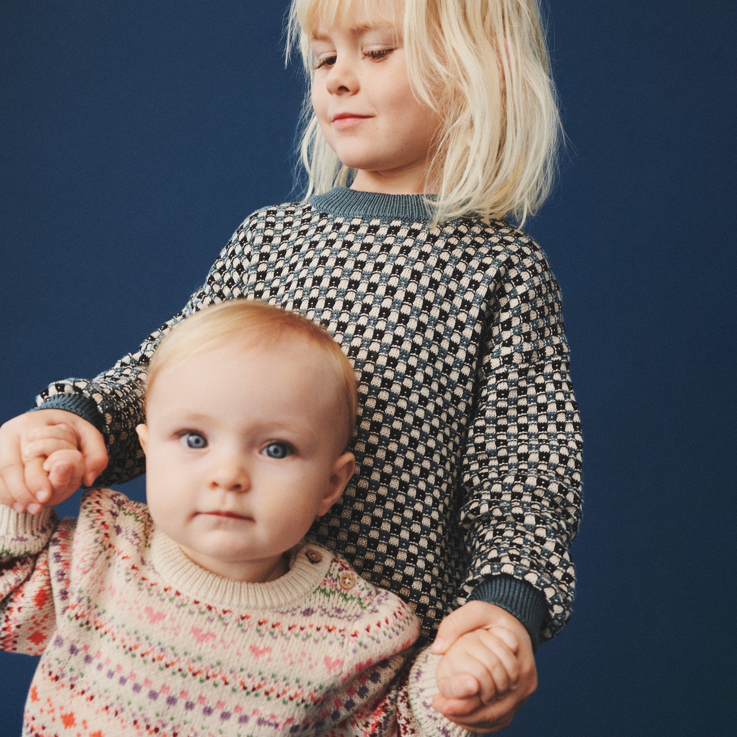 Wheat Jacquard Pullover Olga