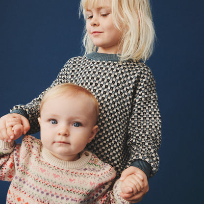 Wheat Jacquard Pullover Olga