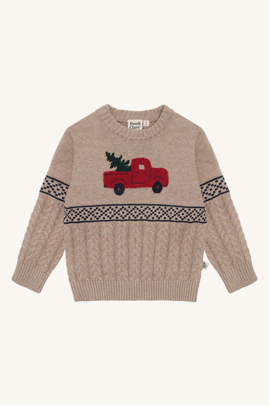Hust & Claire Pullover Pelle