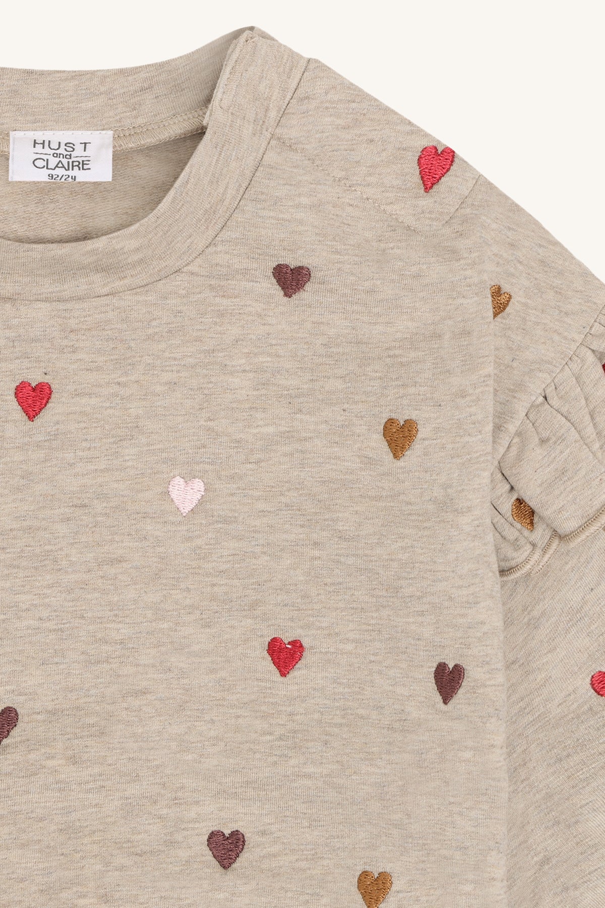 Hust & Claire Sweatshirt Sicillia Heartbeat