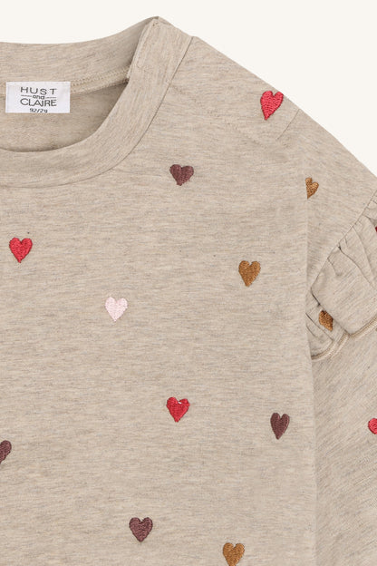 Hust & Claire Sweatshirt Sicillia Heartbeat
