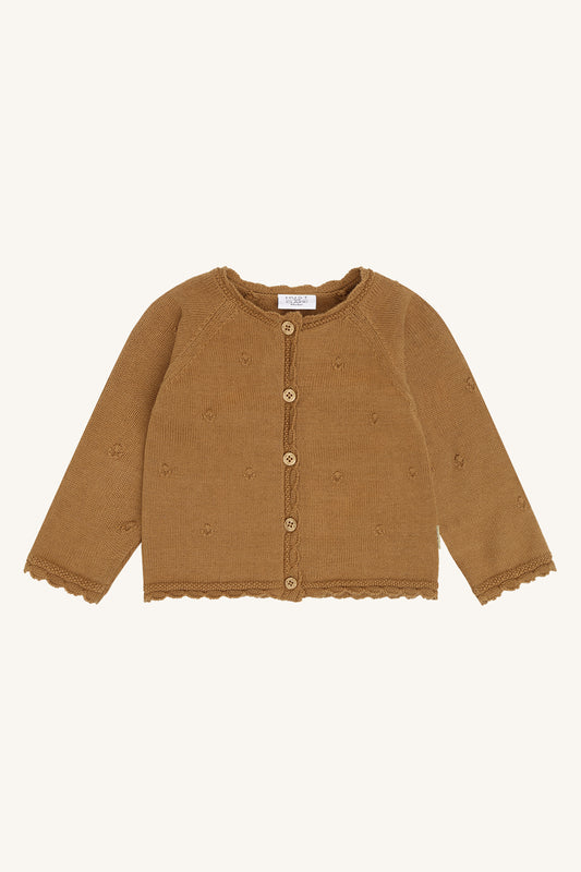 Hust & Claire Strickjacke Cilja Pointelle