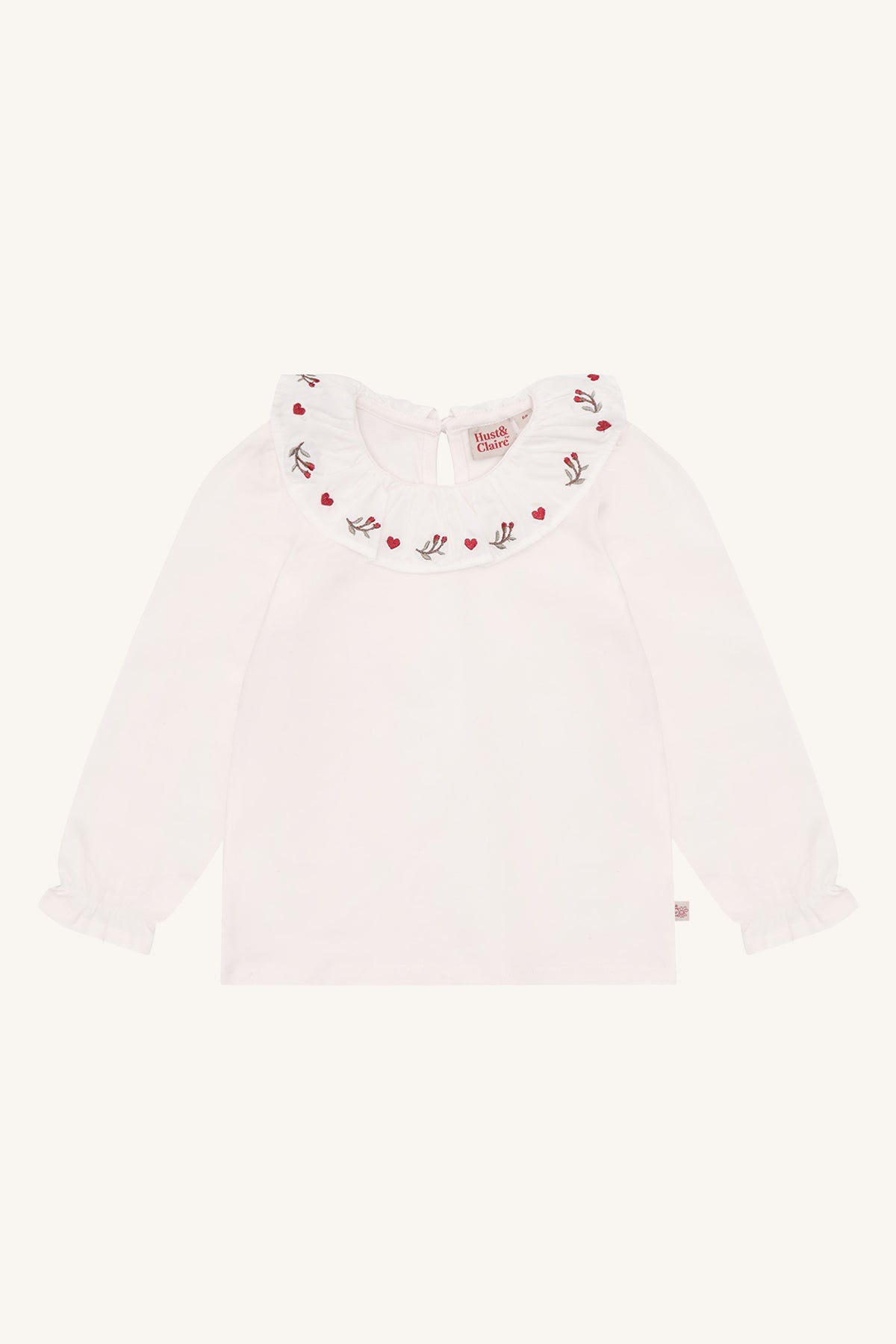 Hust & Claire Longsleeve Alma collar xmas