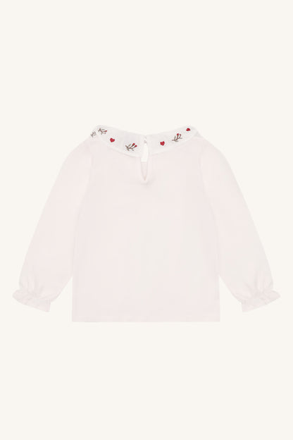 Hust & Claire Longsleeve Alma collar xmas