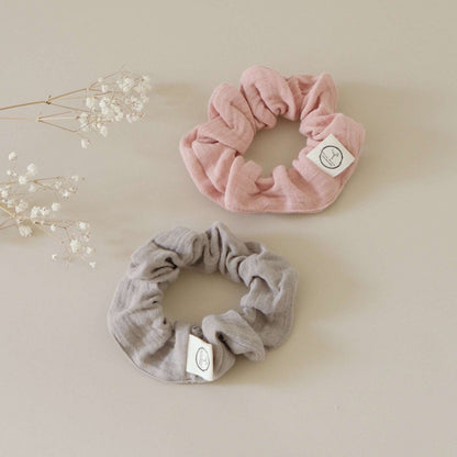 Cosy Roots Muslin Scrunchies 2-er Set
