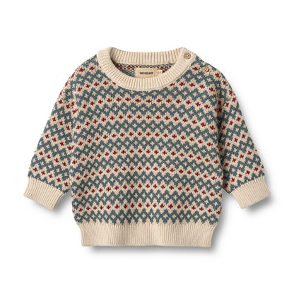 Wheat Jacquard Pullover Harlow