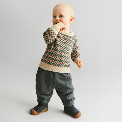 Wheat Jacquard Pullover Harlow