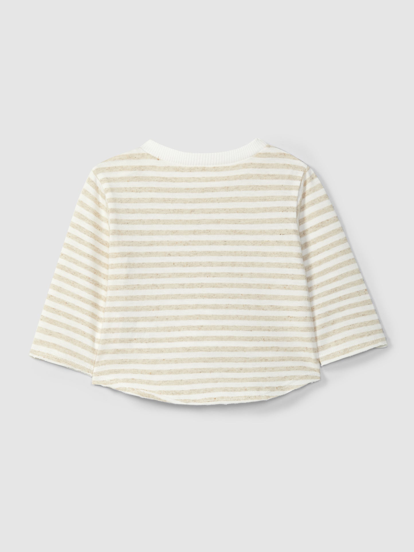 Snug gestreiftes Longsleeve mit Tasche