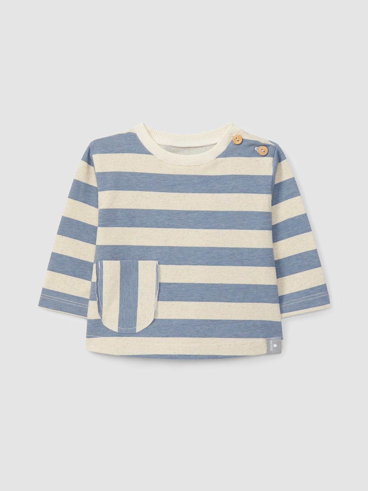 Snug gestreiftes Longsleeve