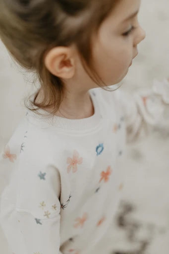 Leevje Sweatshirt „Flowers“