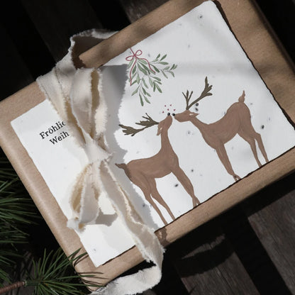 Heylittlegreen Postkarte "Rentiere"