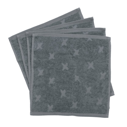 Müsli Waschlappen 4-er Set