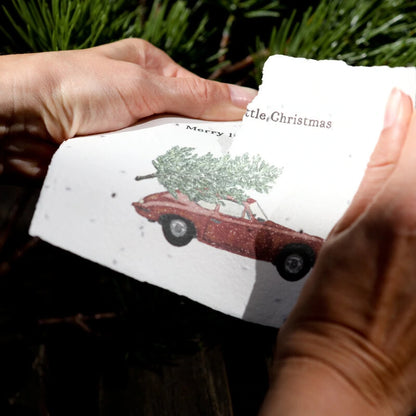 Heylittlegreen Postkarte "Merry little Christmas"