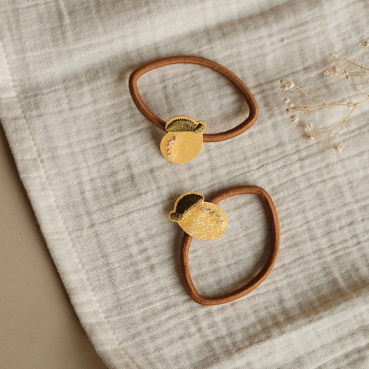 Cosy Roots Haargummis "Pure Lemon" 2-er Set