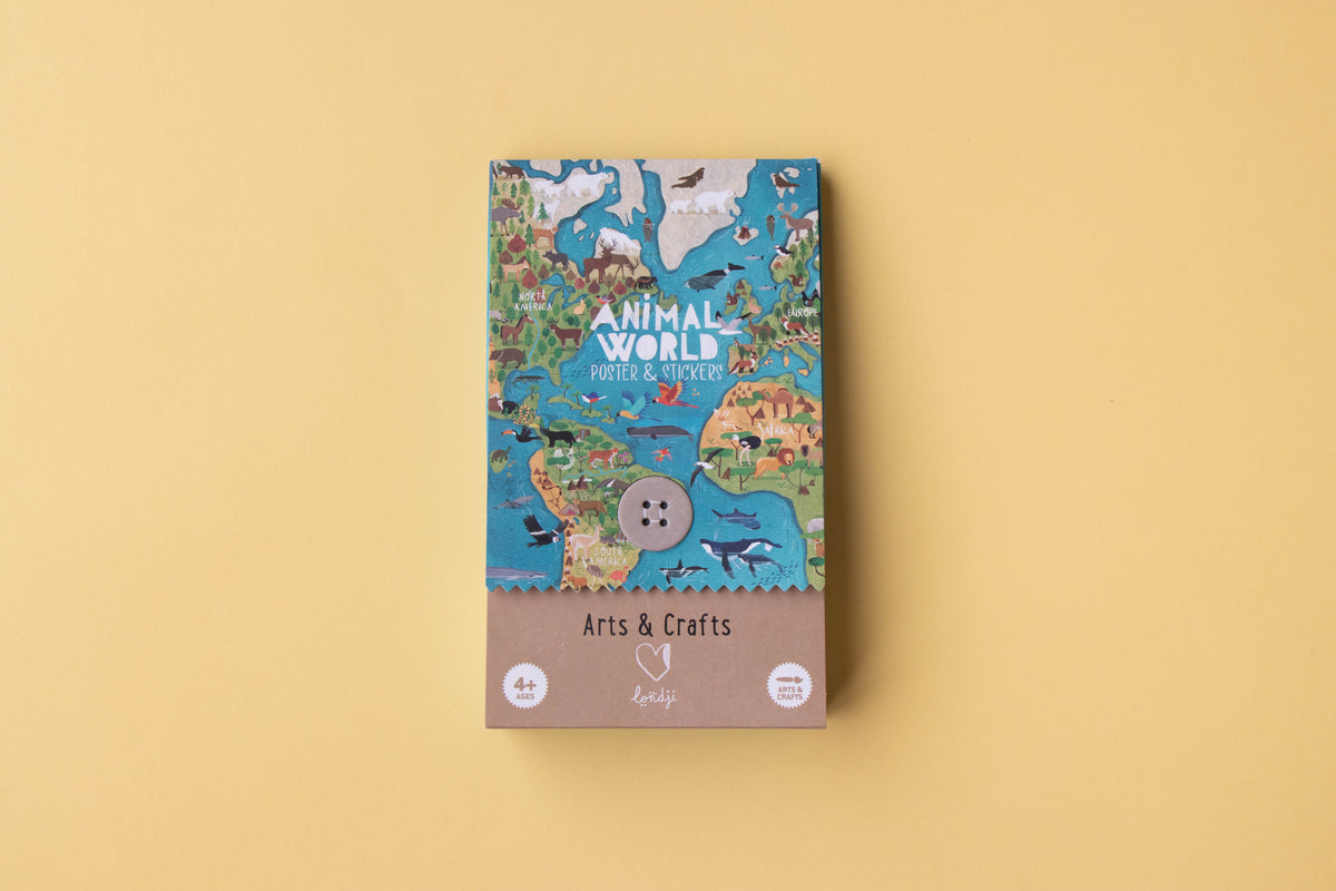 Londji Sticker & Poster Animal World