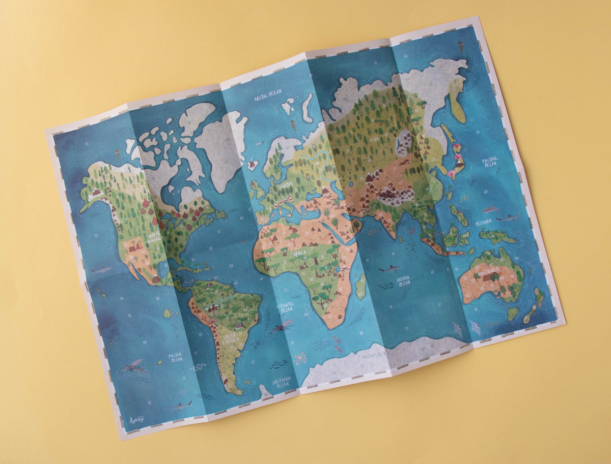 Londji Sticker & Poster Animal World