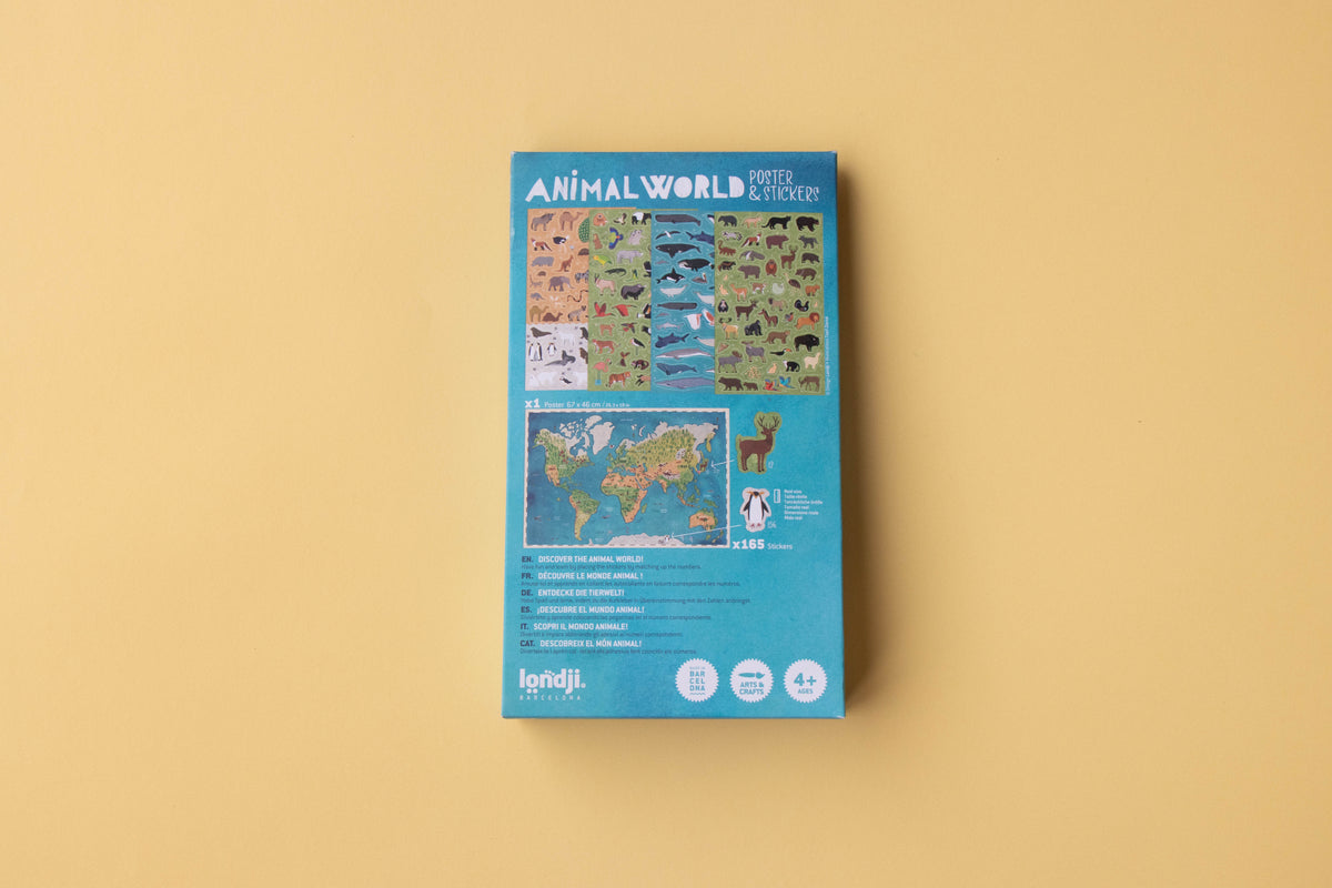 Londji Sticker & Poster Animal World
